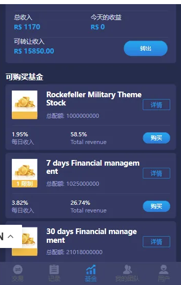 Rockefeller微交易源码/双语言海外微盘完整源码/带单控开源插图2